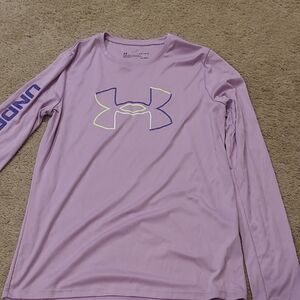 Under Armour Purple Long Sleeve Shirt